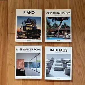 Set of 4 Taschen Architecture coffee table books